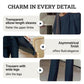 🔥2026 HOT SALE 50% OFF💕Charming Irregular Top & Wide Leg Pants Set