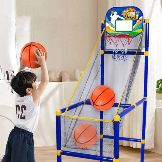 ⏰50% OFF NOW!⛹️Free Shipping💨Kids' Indoor Basketball Arcade Game with 4 Balls🏀