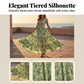 ✨Hot Sale 50% OFF👗 Women's V-Neck Bohemian Floral Smocked Maxi Dress 🦋