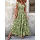 ✨Hot Sale 50% OFF👗 Women's V-Neck Bohemian Floral Smocked Maxi Dress 🦋
