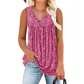 📢📢50% OFF !!🌴Women's Printed Button Sleeveless Top