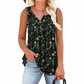 📢📢50% OFF !!🌴Women's Printed Button Sleeveless Top