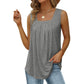 🌈50% OFF !! 🤩Women's Square Neck Sleeveless Vest T-Shirt