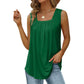 🌈50% OFF !! 🤩Women's Square Neck Sleeveless Vest T-Shirt