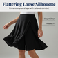 💥2026 Hot Sale🌟Women's Casual Elastic Waist Wrap Skort