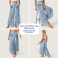 👖50% OFF NOW! 🌷Women's Printed Wide-Leg Drawstring Trousers