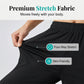 📢📢40% OFF !! ⏰Women's Casual Quick-Dry Stretchy Capri Pants