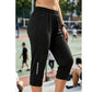 📢📢40% OFF !! ⏰Women's Casual Quick-Dry Stretchy Capri Pants