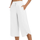 ✨50% OFF!✨👖Women's Casual Wide-Leg Capri Pants – Comfortable, Casual, and Versatile! ☁️