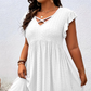 🌺60% OFF FLASH SALE! ✨Women's V-Neck Ruffle Trim Dress