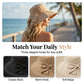 👒Summer Hot Sale 50% OFF ! 💐Women's Bowknot Wide Brim Sun Protective Hat