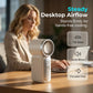 💨Mini Handheld Fan with LED Display| 🧊6 speeds, 10.7 hours of cool| Weighs nothing – goes anywhere