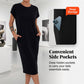 🔥Summer Sale-50% OFF💐Women's Casual Short Sleeve T-Shirt Dress