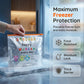 ✨🍩Reusable Aluminum Foil Sealable Storage Bags (10-Pieces)