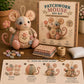 🎁🐁Handcrafted Vintage Mouse Plush Sewing Kit
