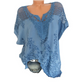 🔥2026 Hot Sale 50% OFF👚Women’s Elegant Lace Embroidered V-Neck Top