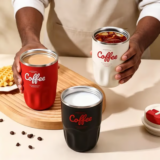 🧡LAST DAY SALE 50% OFF!!☕316 Stainless Steel Coffee Vacuum Flask