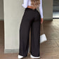 ⏳Last Day Sale-50% OFF👖Women's High-Waisted Straight Leg Trousers