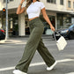 ⏳Last Day Sale-50% OFF👖Women's High-Waisted Straight Leg Trousers