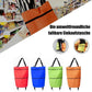 🛍️2-in-1 Foldable Shopping Cart – Carry More, Roll Easier