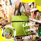 🛍️2-in-1 Foldable Shopping Cart – Carry More, Roll Easier