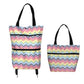 🛍️2-in-1 Foldable Shopping Cart – Carry More, Roll Easier