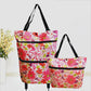 🛍️2-in-1 Foldable Shopping Cart – Carry More, Roll Easier