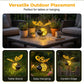 🌙 Hot Sale-50% OFF🐝💡Hanging Solar Bee Light – Warm Amber Glow, Flicker-Free, Perfect for Garden Parties, Camping, or Kids’ Rooms🌞