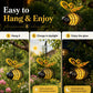 🌙 Hot Sale-50% OFF🐝💡Hanging Solar Bee Light – Warm Amber Glow, Flicker-Free, Perfect for Garden Parties, Camping, or Kids’ Rooms🌞