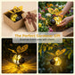 🌙 Hot Sale-50% OFF🐝💡Hanging Solar Bee Light – Warm Amber Glow, Flicker-Free, Perfect for Garden Parties, Camping, or Kids’ Rooms🌞