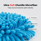 🧹Chenille Spin Mop Head Replacement – ✨Ultra-Absorbent Microfiber Refill Pads | Wet & Dry Use | Machine Washable | Fits Most Spin Mops ✨