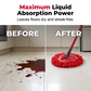 🧹Chenille Spin Mop Head Replacement – ✨Ultra-Absorbent Microfiber Refill Pads | Wet & Dry Use | Machine Washable | Fits Most Spin Mops ✨