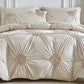 🏆Best Seller-50% OFF☁️Elegant Pinch Pleat Duvet Cover Set