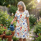 🔥Hot Sale 50% OFF🔥Hide the Tummy Flatteringly! Floral Print Dress – Breeze Through Summer 🌸