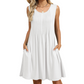 ⏰ LIMITED TIME 50% OFF! 👗✨ Women's Casual Loose Fit Sleeveless Dress – Flowy, Breezy & Figure-Flattering with Side Pockets ☀️🌴