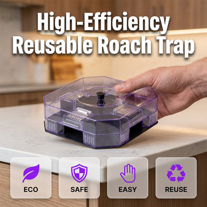 🔥Buy 2 Get 1 Free🚫🪳Reusable Effective Roach Trap