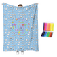 🔥LAST DAY SALE 50% OFF!!🎨✨Creative Cozy Coloring Blanket Kit