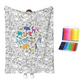 🔥LAST DAY SALE 50% OFF!!🎨✨Creative Cozy Coloring Blanket Kit
