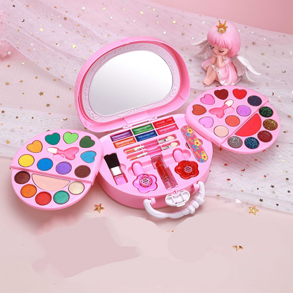 ⏰LIMITED TIME 50% OFF💄Kids Washable Makeup Toy Set with Portable Pink Handbag