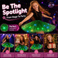 🌟Last Day 50%OFF!🎁✨LED Light Up Sequin Tutu Skirt Star Mesh Princess Skirt for Girls and Adults