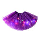 🌟Last Day 50%OFF!🎁✨LED Light Up Sequin Tutu Skirt Star Mesh Princess Skirt for Girls and Adults