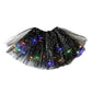 🌟Last Day 50%OFF!🎁✨LED Light Up Sequin Tutu Skirt Star Mesh Princess Skirt for Girls and Adults