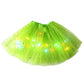 🌟Last Day 50%OFF!🎁✨LED Light Up Sequin Tutu Skirt Star Mesh Princess Skirt for Girls and Adults