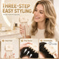 💛LAST DAY-60% OFF!!💇Wireless Heated Volumizing Root Lift Clip, Portable Travel Hair Styling Tool for Flat Fine Hair