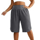 🌞Last Day Sale 50% OFF🩳Women's Casual Wide-Leg Knee-Length Shorts