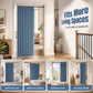 🔥No-Drill Magnetic Accordion Door Curtain