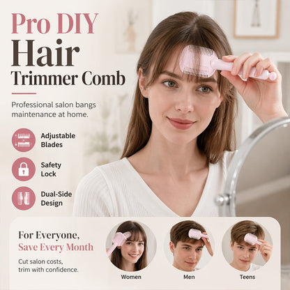 ⏳50K+ SOLD🔥🎁Portable Dual-Use Hair Trimming Comb