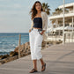 ❤️‍🔥50% OFF NOW !🌸Women's High-Waist Cargo Capri Pants with Pockets