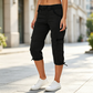 ❤️‍🔥50% OFF NOW !🌸Women's High-Waist Cargo Capri Pants with Pockets