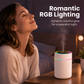 ✨50% OFF!! 🩵Mini USB Air Humidifier with Colorful Light for Bedroom and Car
